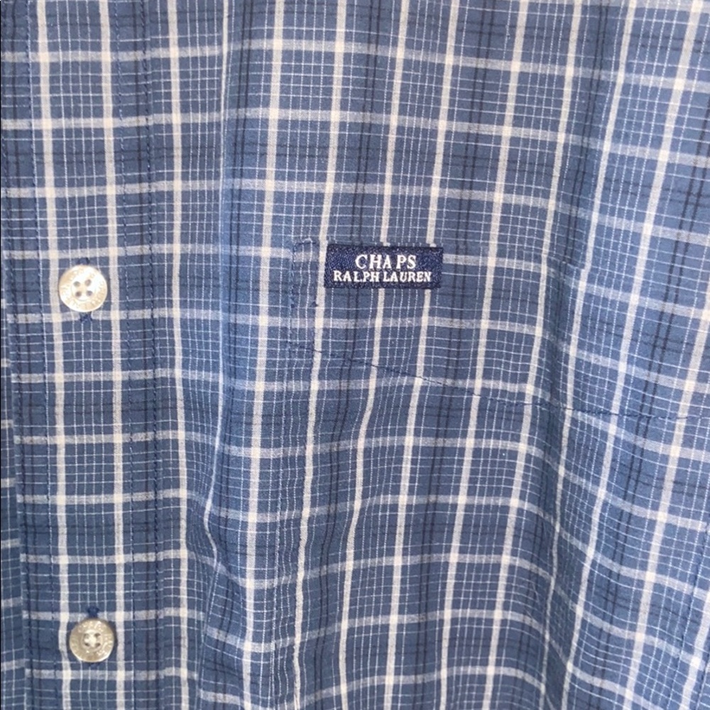 Chaps Ralph Lauren Vintage Button Up Shirt - Picture 4 of 6